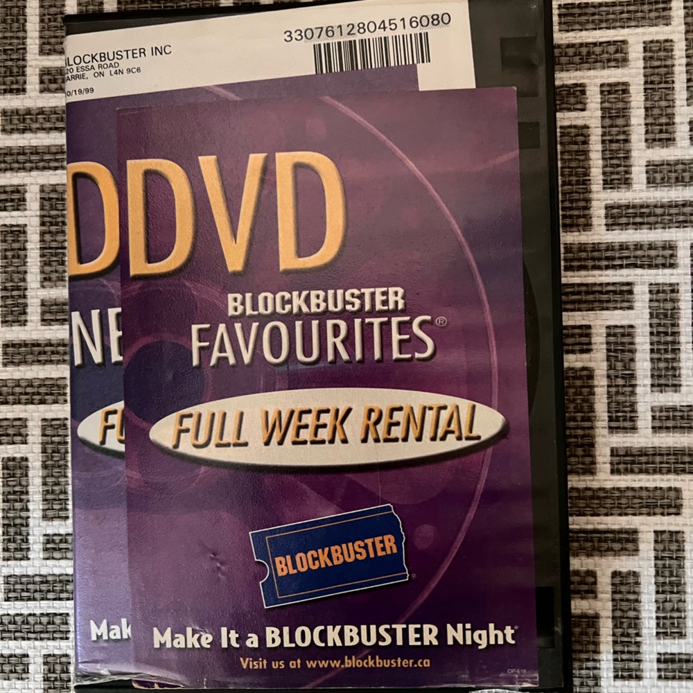 💿3 for $15 dvds BLOCKBUSTER